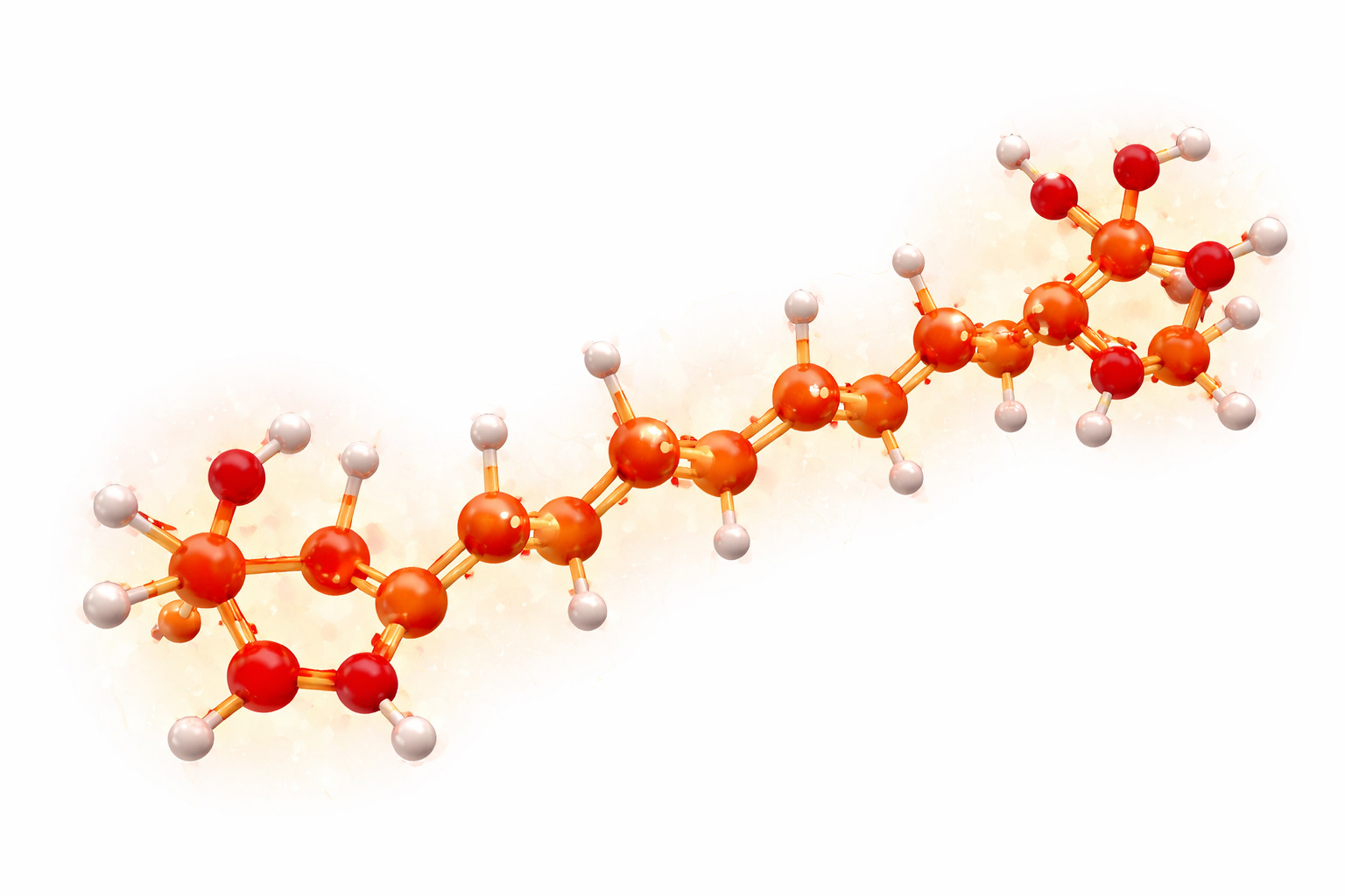 蝦青素分子結構